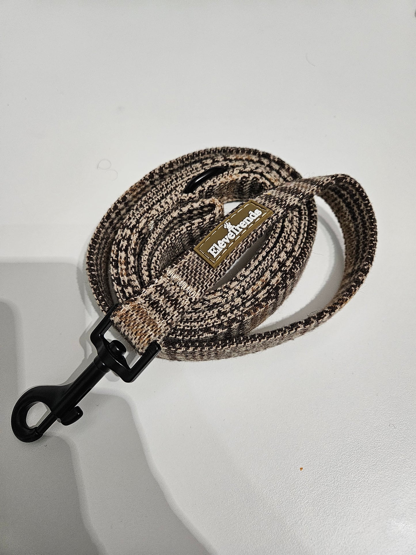 Tweed Check Harness & Lead Set