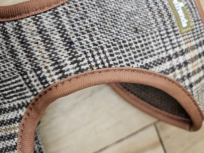 Tweed Check Harness & Lead Set